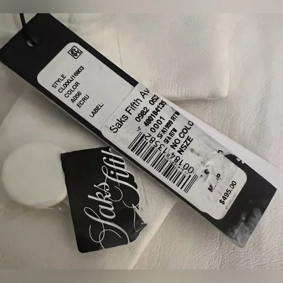 Alice and Olivia Faux Kyrie Tuxedo White Romper Jacket $495 New - Picture 4 of 11